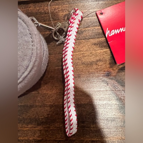 Hanna Anderson Heart-Shaped Kids Coin Purse - Gray, LOVE, NWT, multicolored - Picture 4 of 8